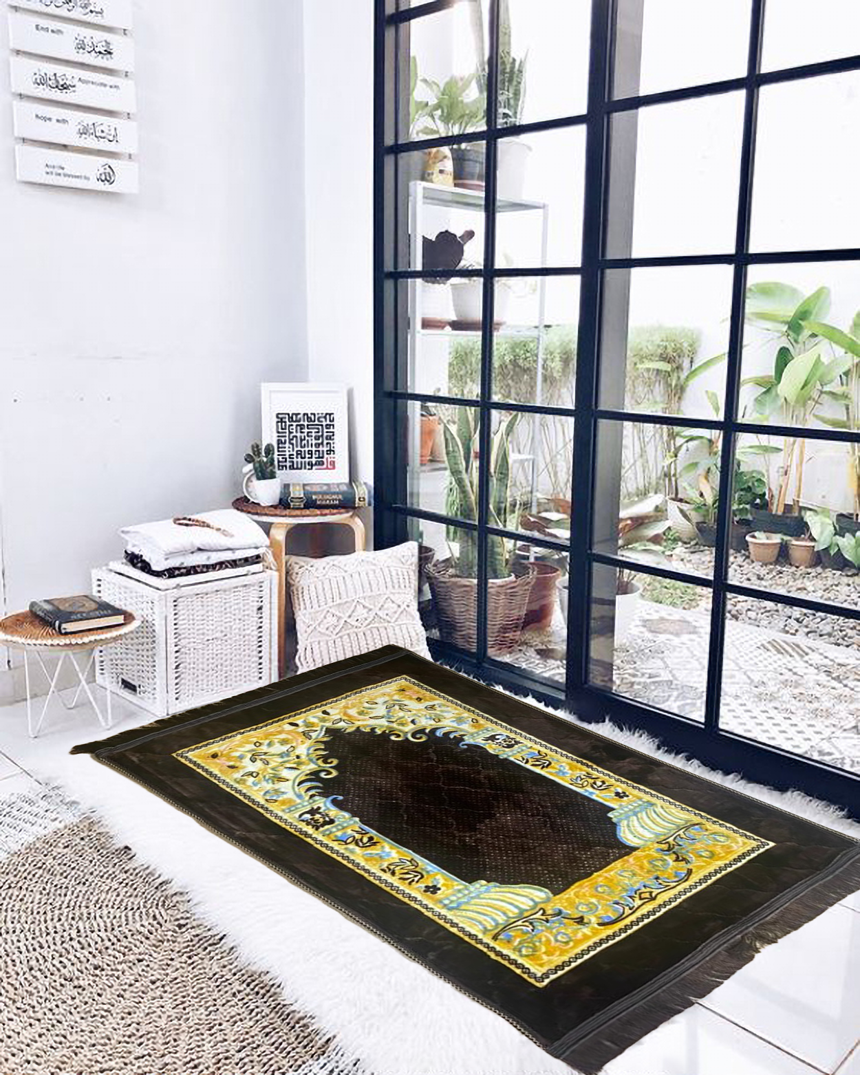 Prayer Mat Brown prayer mat jainamaz