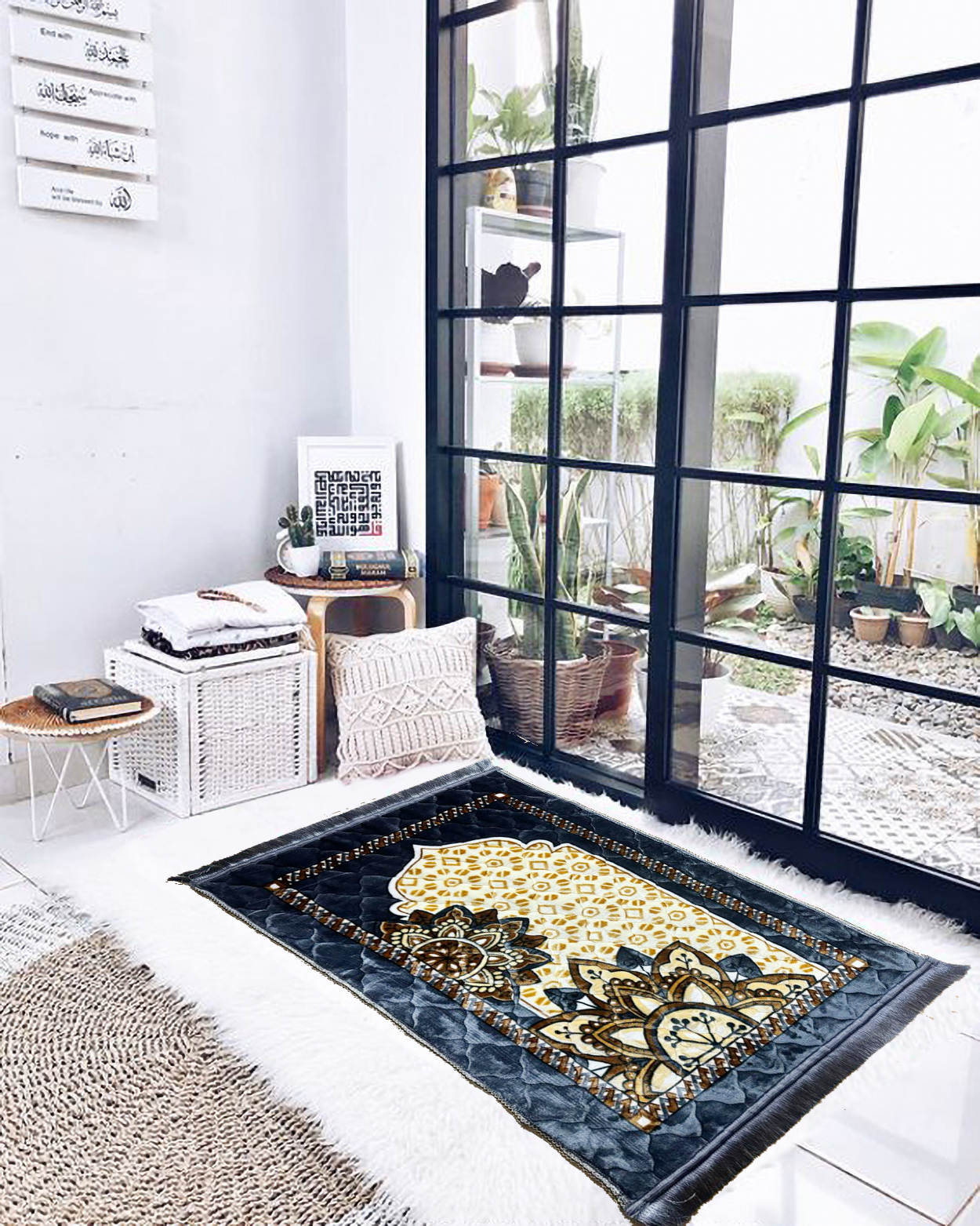 Prayer mat 1004 Gray