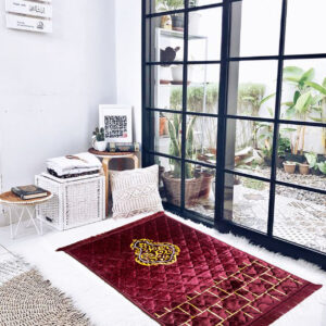 Prayer Mat jainamaz 1002 maroon